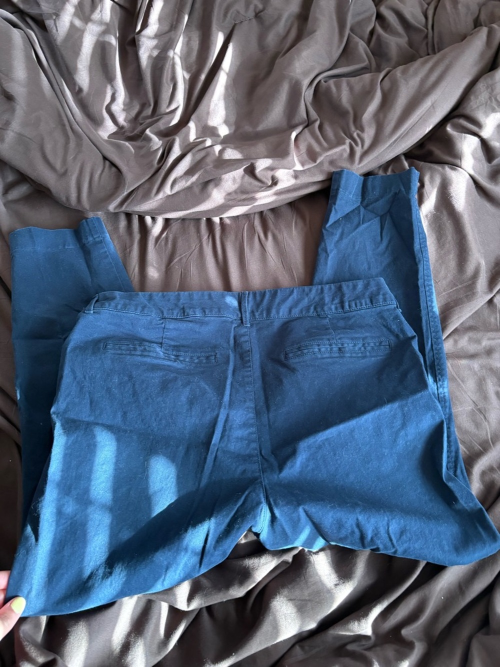 Blue pixie pants